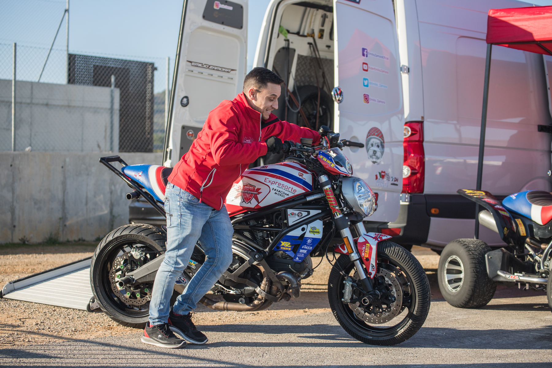 074_MATINAL_ROUTE CV 50_KARTODROMO LUCAS GUERRERO_CHIVA_EMILIO_ZAMORA_DUCATI_STUNT_TEAM_MOTOR_SHOW_FEBRERO_2020