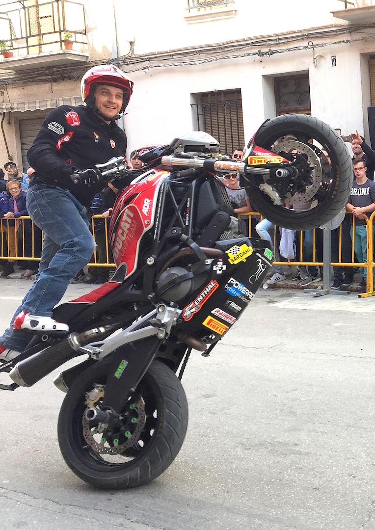 36_MATINAL MOTERA MEL DE ROMER_MOGENTE_MOIXENT_VALENCIA_EMILIO_ZAMORA_DUCATI_STUNT_TEAM_RIDER_MOTOR_SHOW_ESPECTACULO_WHEELIE