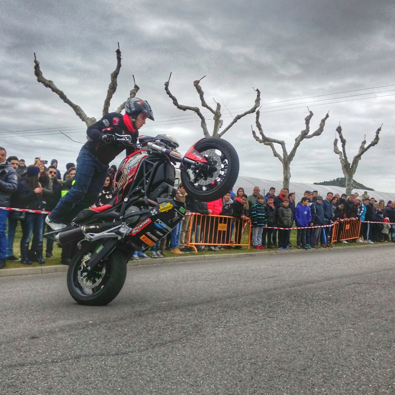 mojados_valladolid_enero_emilio_zamora_ducati_stunt_team_motor_show_espectaulo_moto_fiesta-de-la-moto_2016_powerade_bardahl_ngbrakes_dmx-suspension_nzi_pirelli