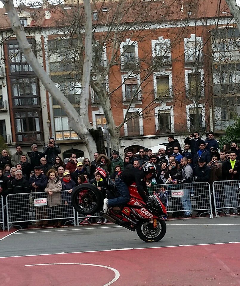 mojados_valladolid_enero_emilio_zamora_ducati_stunt_team_motor_show_espectaulo_moto_fiesta-de-la-moto_panigale-stoppie