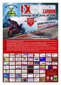 CARRION DE CALATRAVA_CIUDAD REAL_IX CONCENTRACION_LA TENGO A PUNTO_EMILIO_ZAMORA_DUCATI_STUNT_TEAM_2016_MOTOR_SHOW