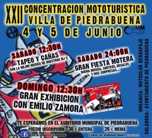 CONCENTRACION MOTOTURISTICA PIEDRABUENA_CIUDAD REAL_EMILIO_ZAMORA_DUCATI_STUNT_TEAM_MOTOR_SHOW_2016