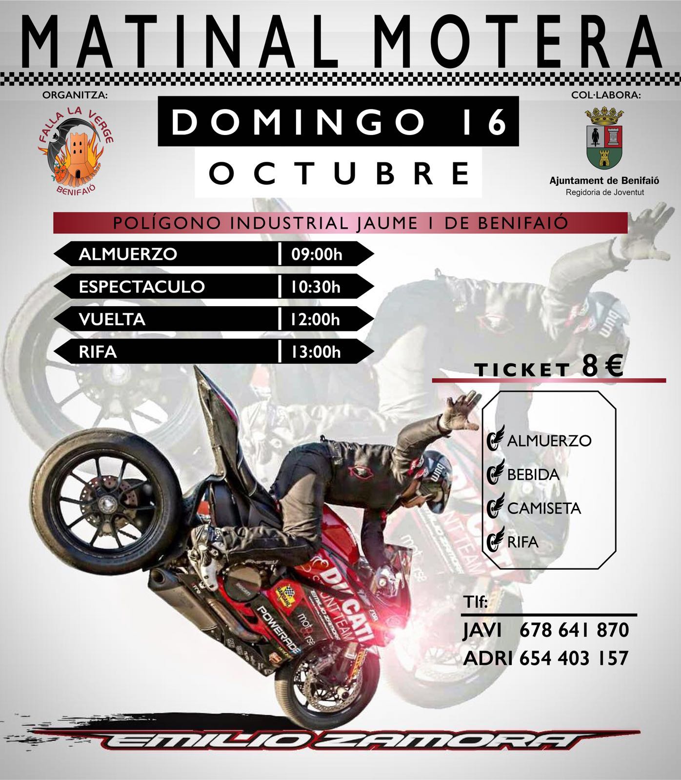 benifaio_falla_la_verge_matinal_motera_valencia_emilio_zamora_ducati_stunt_team_motor_show_2016