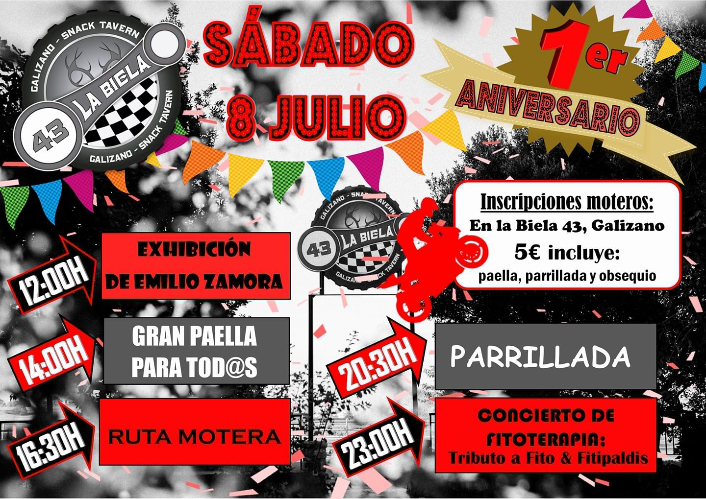 ANIVERSARIO_CONCENTRACION_FIESTA_MOTERA_LA BIELA_43_GALIZANO_SNACK_TAVERN_EMILIO_ZAMORA_DUCATI_STUNT_TEAM_MOTOR_SHOW_MOTO_EXHIBICION_ESPECTACULO_QUAD_MINIBIKE_CUSTOM_LEGEND_CAr_KART_CROSS_2017