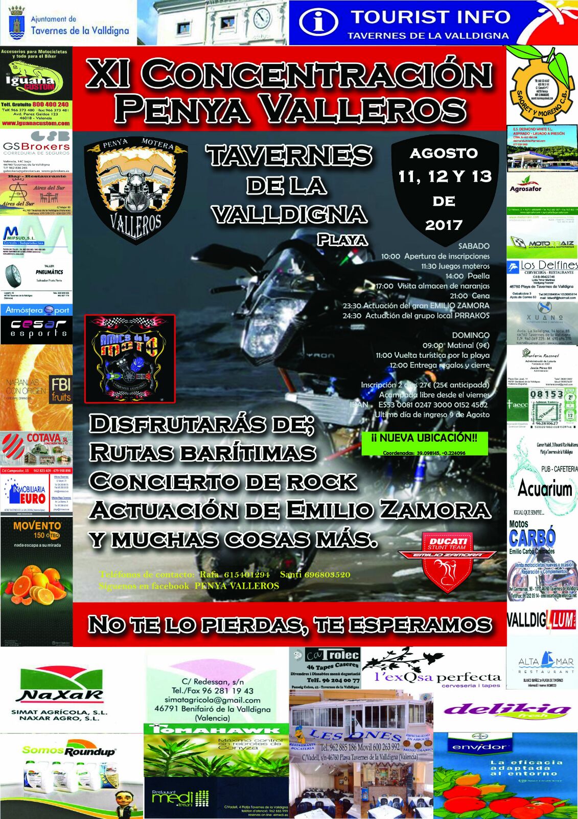 CONCENTRACION PENYA VALLEROS_TAVERNES DE LA VALLDIGNA_2017_EMILIO_ZAMORA_DUCATI_STUNT_SHOW_MOTOR_TEAM_ESPECTACULO_MOTOCICLISMO_QUAD