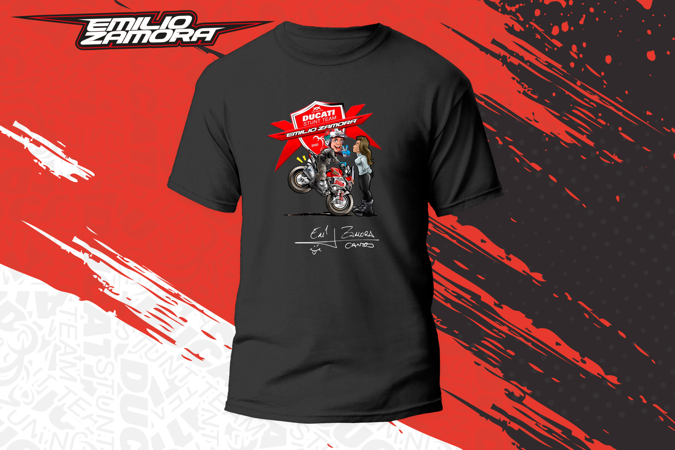 NUEVOS PRODUCTOS OFICIALES DUCATI STUNT TEAM!! 